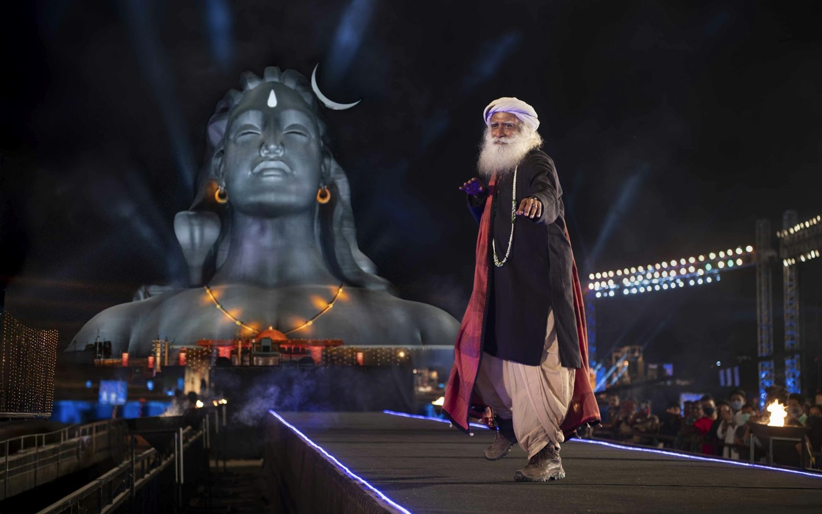 Mahashivratri-Veranstaltung bei Adiyogi